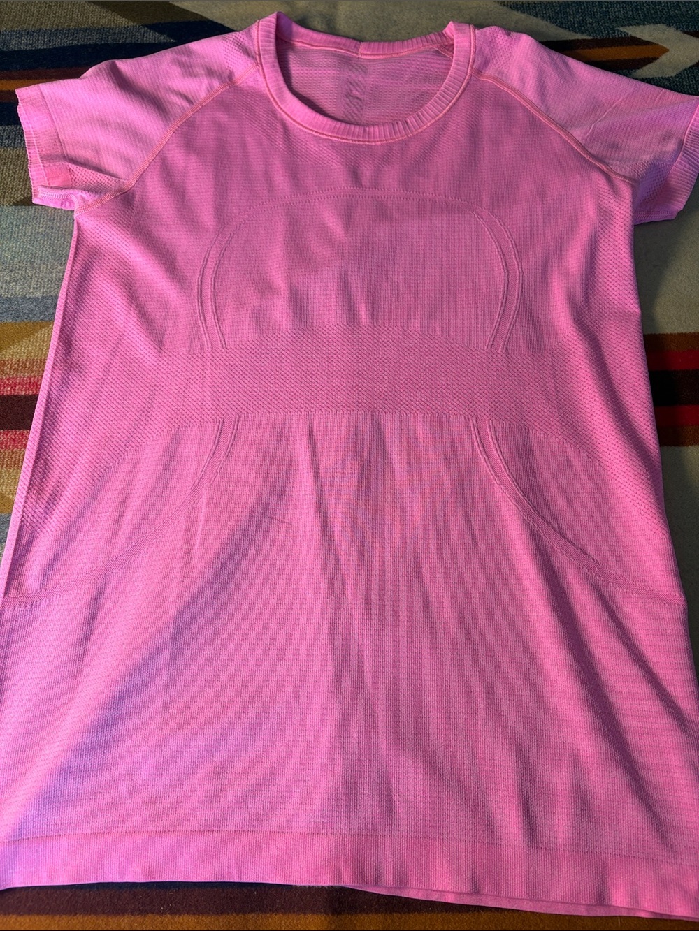 lululemon athletica Bright Pink Short-Sleeve Performance Tee